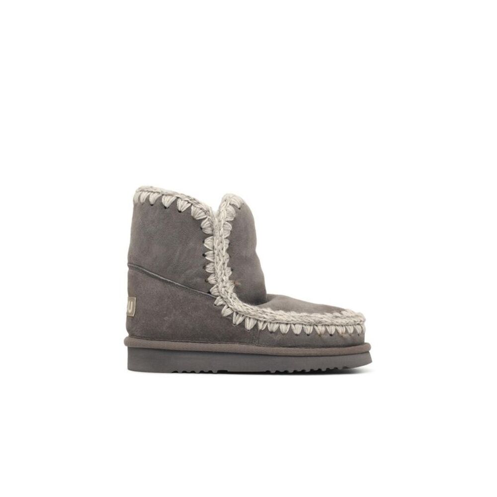 Mou 'Eskimo 18' Grey Suede Ankle Boots Women